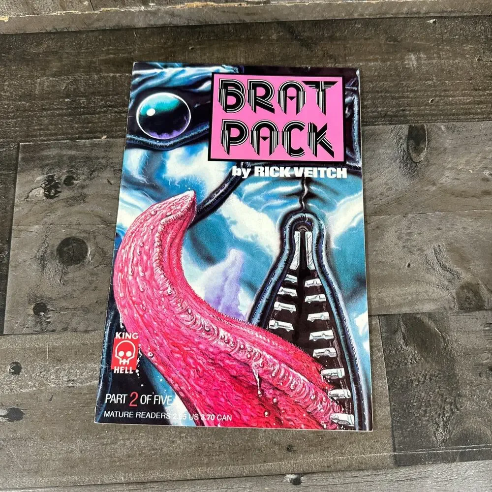 Bratpack #1 and #2 King Hell | Rick Veitch Brat Pack (August 1990).‎